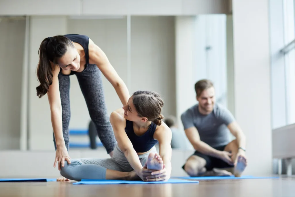 Formation Pilates Matwork 1 à Paris, apprentissage des bases du Pilates au sol avec encadrement pédagogique en studio.