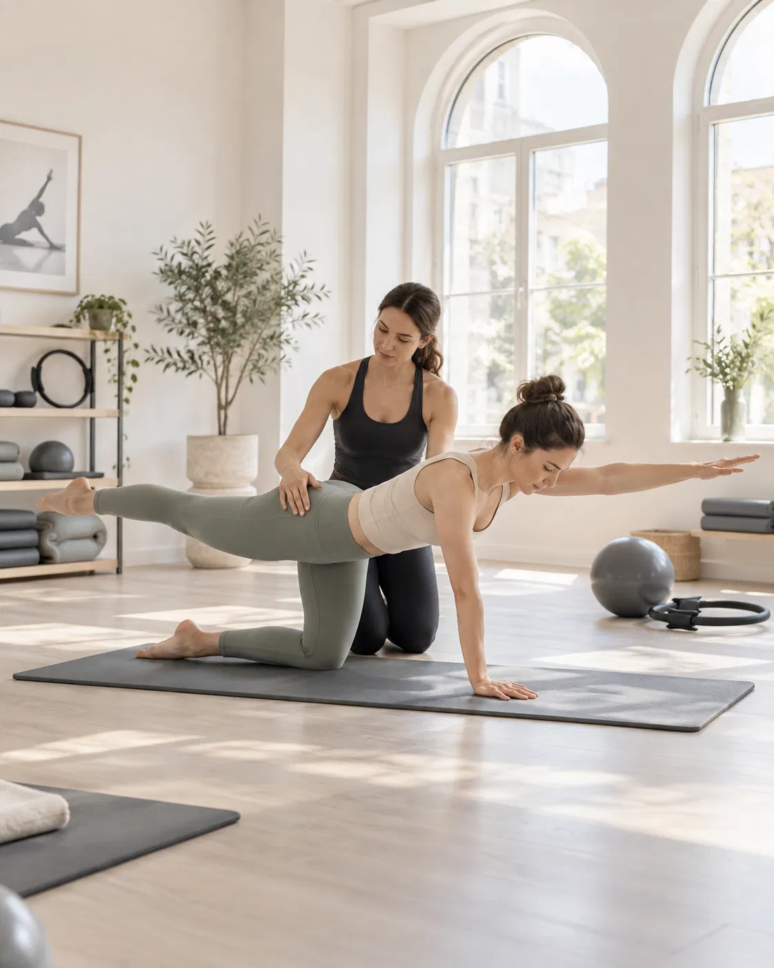 Bienfaits du Pilates Matwork en studio