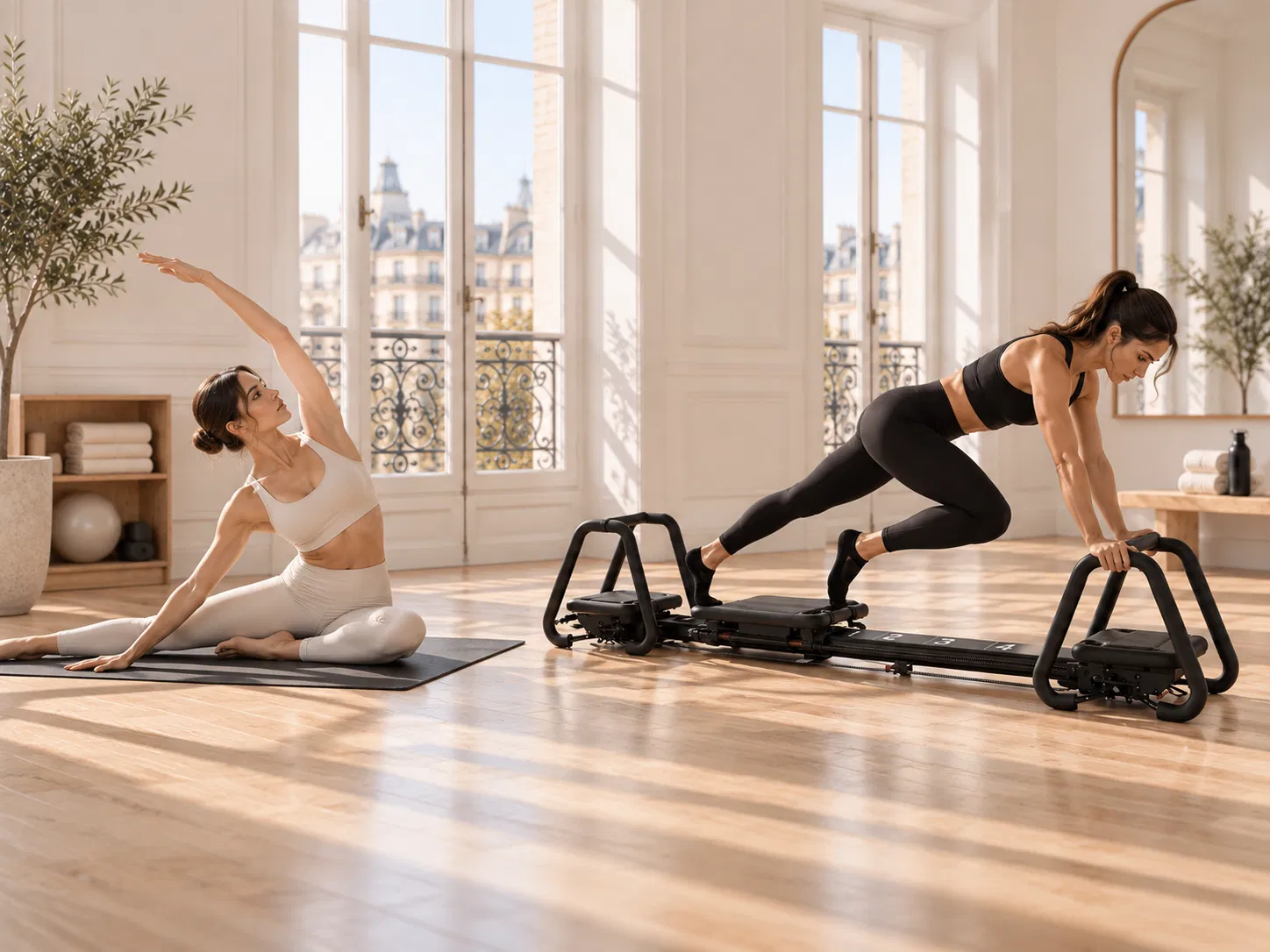 Comparaison entre la méthode Lagree et le Pilates