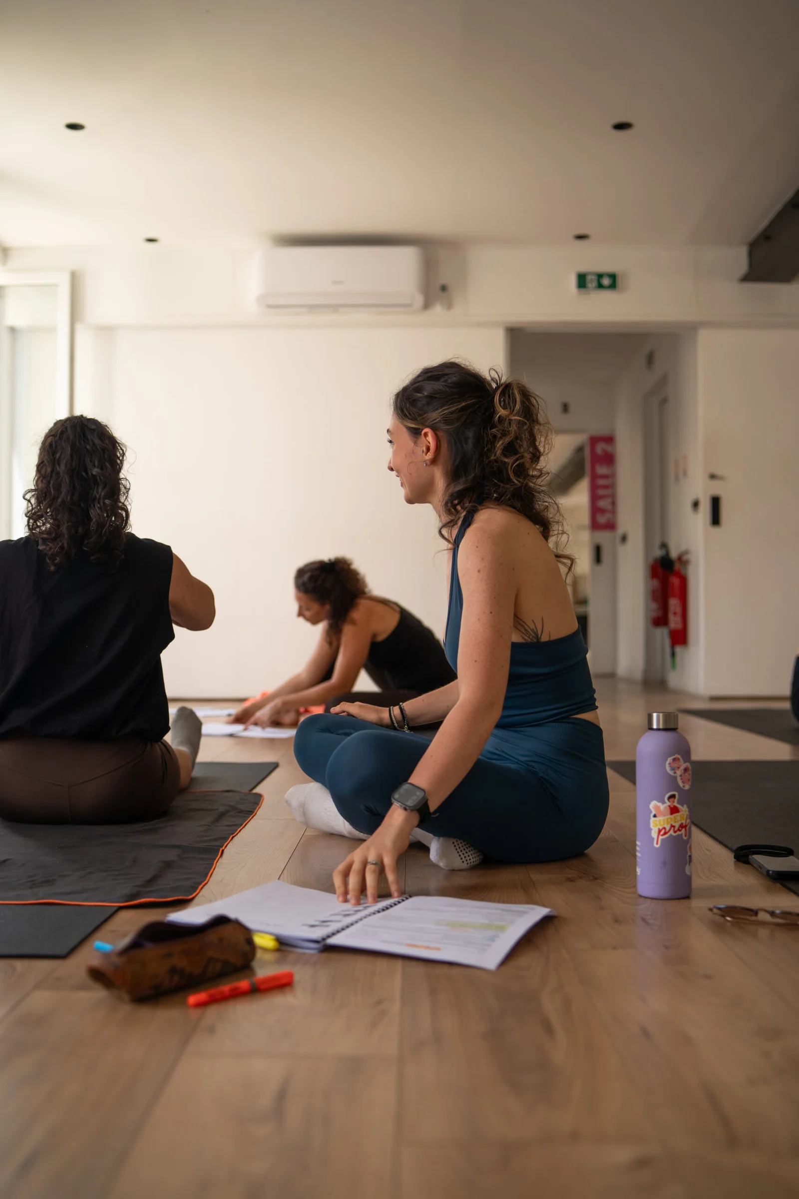 Stagiaires en formation Pilates Matwork 1 à Paris 11