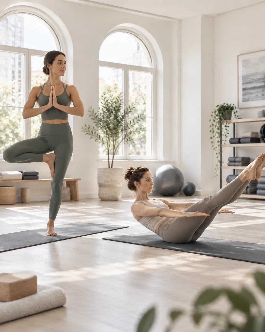 Yoga ou Pilates : comparaison des deux pratiques